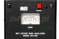 Analizator antenowy MFJ-209 - jedyny wskaźnik pomiaru badanych anten